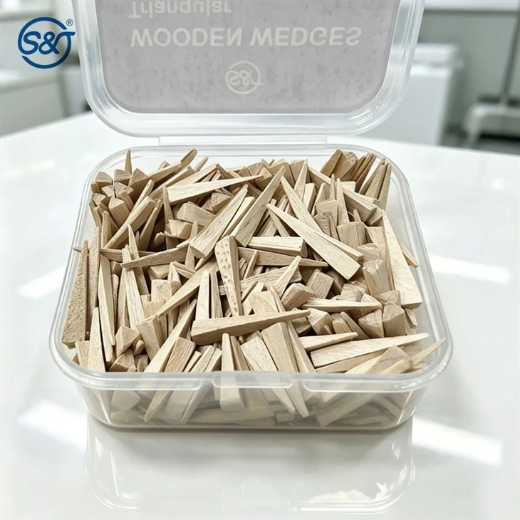 Dental Triangular Wooden Wedges 500 Pcs/box suppliers
